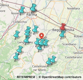 Mappa Piazza primo maggio, 42020 San Polo d'Enza RE, Italia (15.60111)