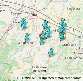 Mappa Piazza C. Sartori, 42020 San Polo d'Enza RE, Italia (11.58)