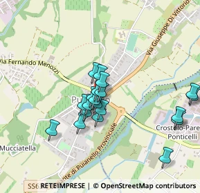 Mappa Via Taddei, 42020 Puianello RE, Italia (0.3865)