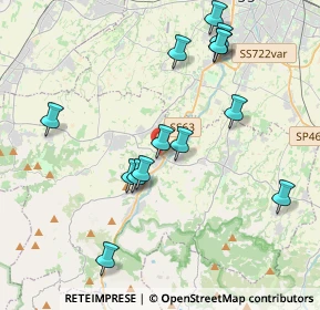 Mappa Via Taddei, 42020 Puianello RE, Italia (4.06429)