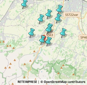 Mappa Via Taddei, 42020 Puianello RE, Italia (3.21091)