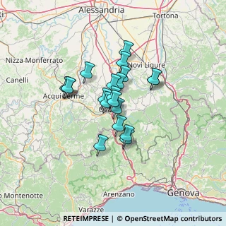 Mappa Via Chiarli, 15070 Belforte Monferrato AL, Italia (9.4335)