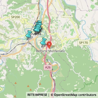 Mappa Via Chiarli, 15070 Belforte Monferrato AL, Italia (1.78333)