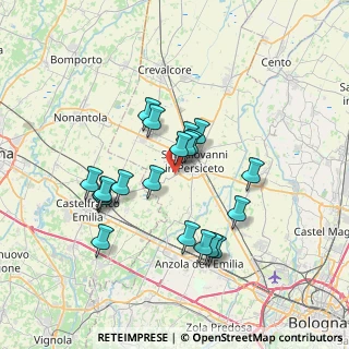 Mappa SP 41, 40017 San Giovanni in Persiceto BO (6.3355)