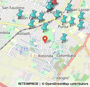 Mappa Via Milano, 41125 Modena MO, Italia (1.306)