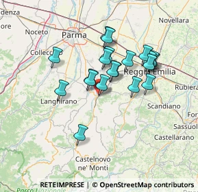 Mappa Via Gian Maestri, 42020 San Polo d'Enza RE, Italia (11.729)