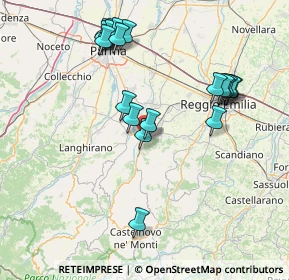 Mappa Via G. Bonetti, 42020 San Polo d'Enza RE, Italia (16.215)