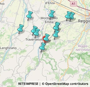 Mappa Via Gian Maestri, 42020 San Polo d'Enza RE, Italia (6.41333)