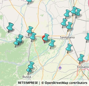 Mappa Via Manta, 12030 Lagnasco CN, Italia (10.1295)