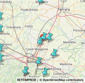 Mappa Via Luciano Romagnoli, 40010 Bentivoglio BO, Italia (24.02714)