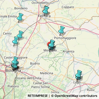 Mappa Via Masi Ernesto, 40062 Molinella BO, Italia (21.6275)