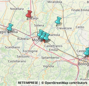 Mappa Via Silvino Folloni, 41126 Modena MO, Italia (18.52364)