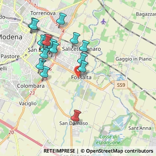 Mappa Via Silvino Folloni, 41030 Modena MO, Italia (2.15588)