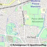 Karte Modena
