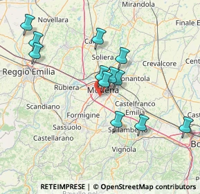 Mappa Via Faenza, 41125 Modena MO, Italia (14.59583)