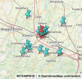 Mappa Via Faenza, 41125 Modena MO, Italia (11.17733)