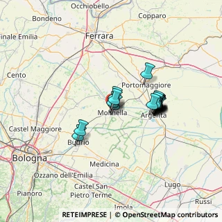 Mappa Via Enrico Fermi, 40062 Molinella BO, Italia (10.85895)