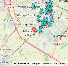 Mappa Via F.T. Marinetti, 41125 Modena MO, Italia (2.10125)