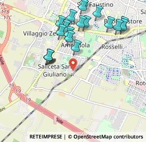 Mappa Via F.T. Marinetti, 41125 Modena MO, Italia (1.0975)