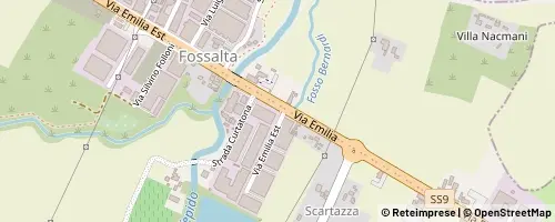 Mappa Módena