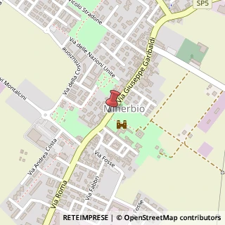 Mappa Via Giuseppe Garibaldi, 14/A, 40061 Minerbio, Bologna (Emilia Romagna)