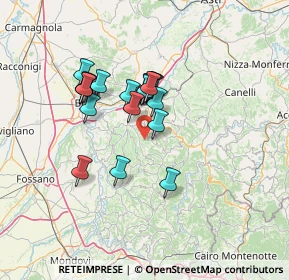 Mappa Via Mortizzo, 12050 Montelupo Albese CN, Italia (10.851)