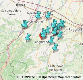 Mappa Str. della Torre, 43013 Langhirano PR, Italia (11.0535)