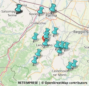 Mappa Str. della Torre, 43013 Langhirano PR, Italia (16.6925)