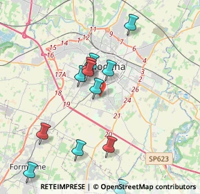 Mappa Via Paolo Borsellino, 41125 Modena MO, Italia (3.98917)