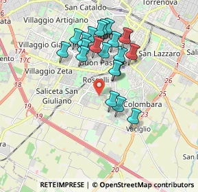 Mappa Via Paolo Borsellino, 41125 Modena MO, Italia (1.61)