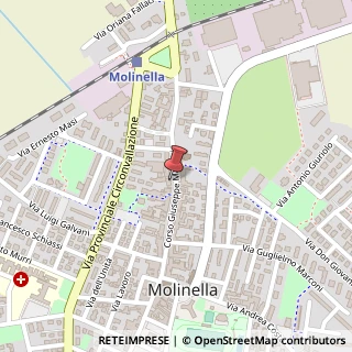 Mappa Corso Giuseppe Mazzini, 327, 40062 Molinella, Bologna (Emilia Romagna)