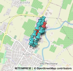 Mappa Via per Rubiera, 42019 Arceto RE, Italia (0.21071)