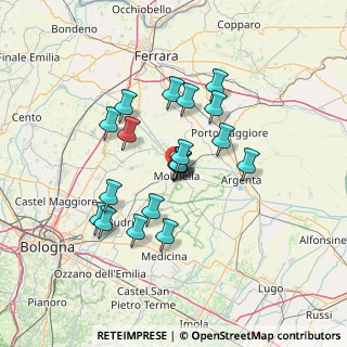 Mappa Via E. Masi, 40062 Molinella BO, Italia (11.261)