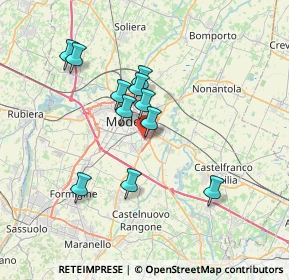 Mappa Via Stresa, 41125 Modena MO, Italia (6.17727)