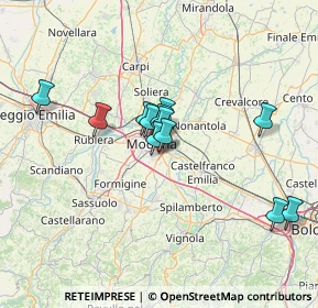 Mappa Via Stresa, 41125 Modena MO, Italia (11.27917)