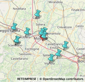 Mappa Via Stresa, 41125 Modena MO, Italia (13.77636)