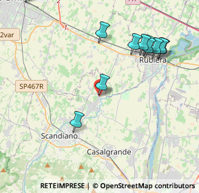 Mappa Via Gazzolo, 42019 Arceto RE, Italia (4.64636)