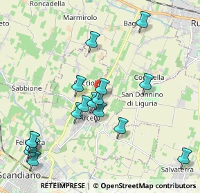 Mappa Via Gazzolo, 42019 Arceto RE, Italia (2.20471)