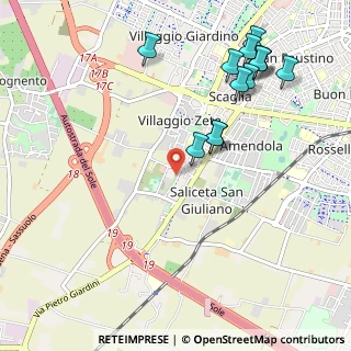 Mappa Via Fausta Massolo, 41126 Modena MO, Italia (1.22154)