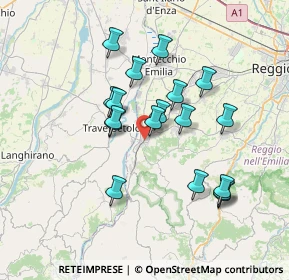 Mappa 42020 San Polo d'Enza RE, Italia (6.42167)