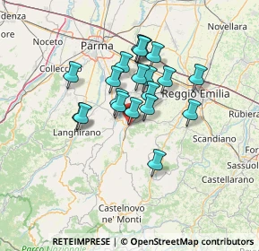 Mappa 42020 San Polo d'Enza RE, Italia (10.635)