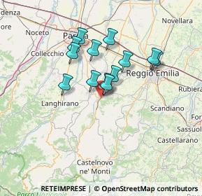 Mappa 42020 San Polo d'Enza RE, Italia (10.81769)