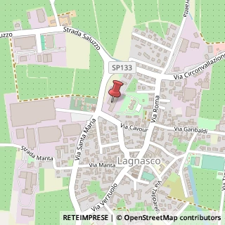 Mappa Via Saluzzo, 14, 12030 Lagnasco, Cuneo (Piemonte)