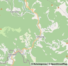 Mappa 29026 Ottone PC, Italia (1.083)