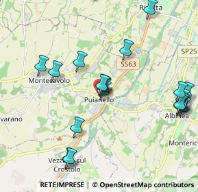 Mappa Via Esperi, 42020 Puianello RE, Italia (2.304)