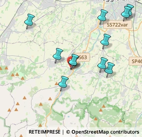 Mappa Via Esperi, 42020 Puianello RE, Italia (4.05182)