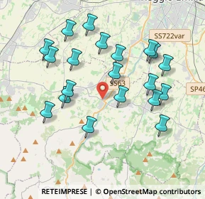 Mappa Via Esperi, 42020 Puianello RE, Italia (3.8615)