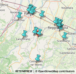 Mappa Via Don Pasquino Borghi, 42020 San Polo d'Enza RE, Italia (16.3485)