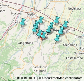 Mappa Via Don Pasquino Borghi, 42020 San Polo d'Enza RE, Italia (10.02733)