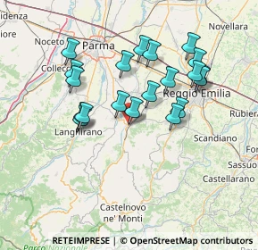 Mappa Via Don Pasquino Borghi, 42020 San Polo d'Enza RE, Italia (13.4295)